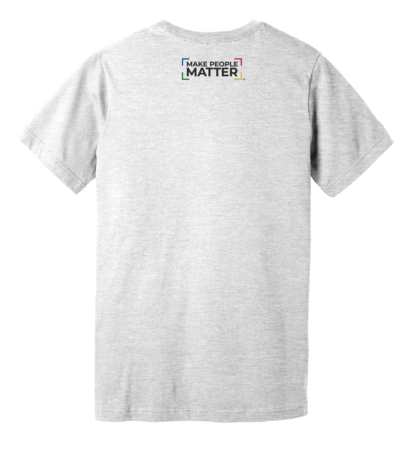 Unisex Short Sleeve V-Neck Tee - Make People Matter