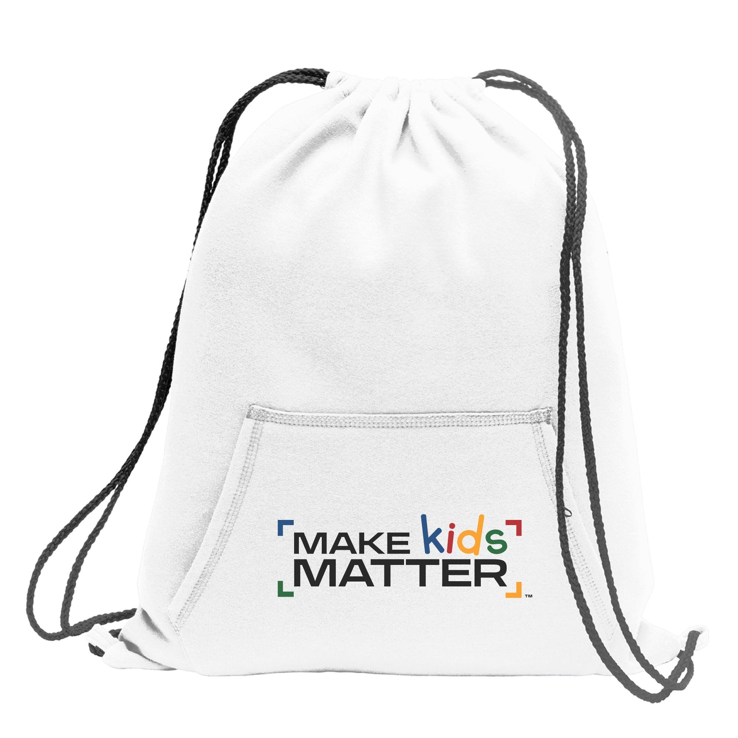 Make Kids Matter - Hoodie-Style Drawstring Bag