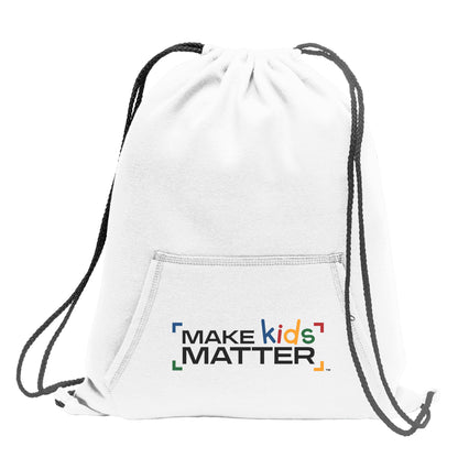 Make Kids Matter - Hoodie-Style Drawstring Bag